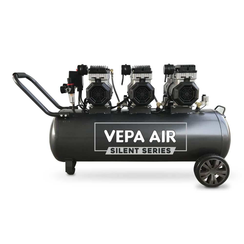 VSC2400- VEPA AIR 3.3 HP 100L SILENT OIL LESS AIR COMPRESSOR